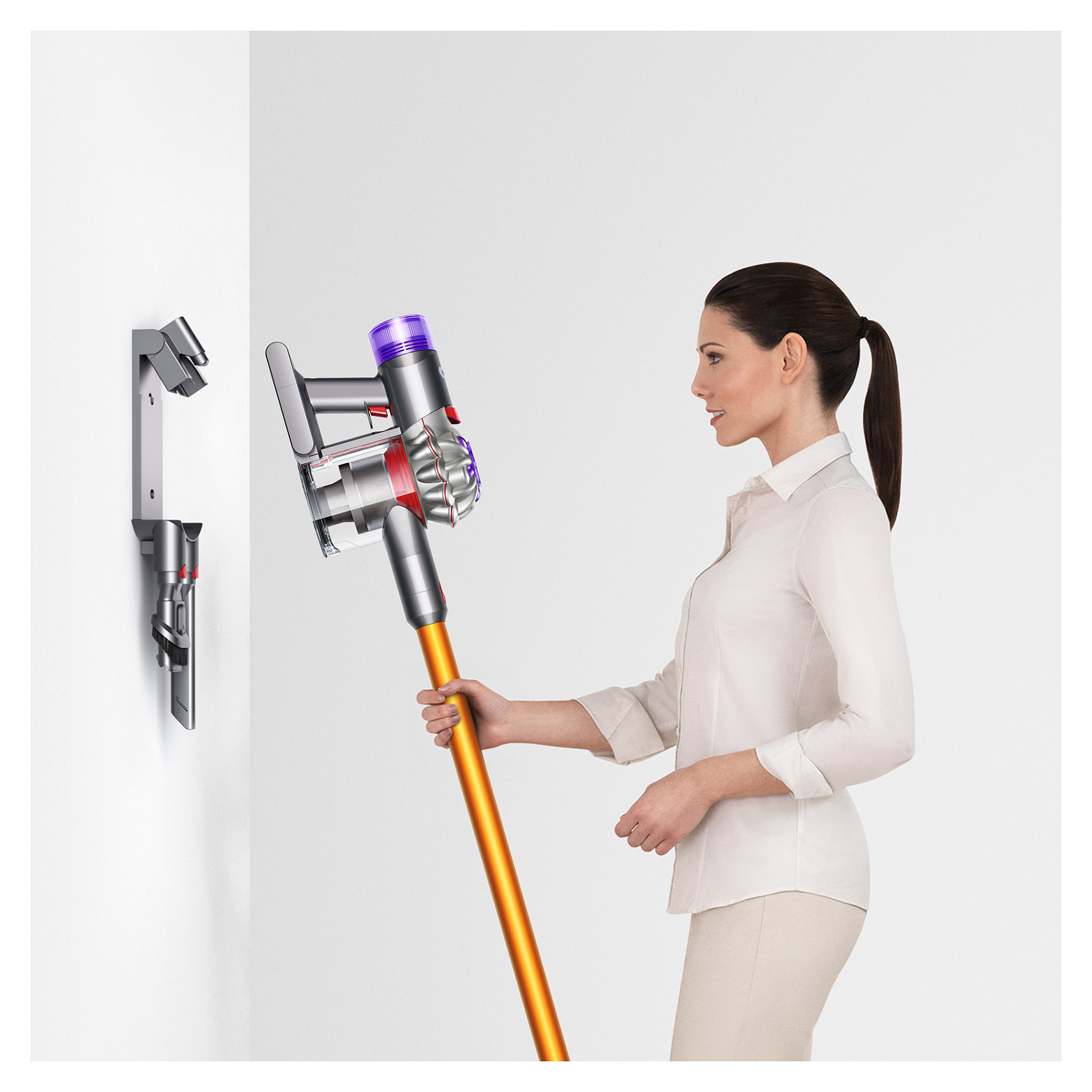 Fshesë Dyson V8 Absolute - Silver / Yellow thumbnail 5