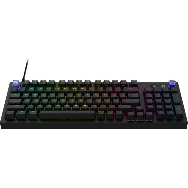 Tastierë Gaming Logitech G316 X 98 / Wired / USB / Mekanike / Logitech Tactile / 98-Taste / QWERTY / RGB / 1.8m - Zezë 5