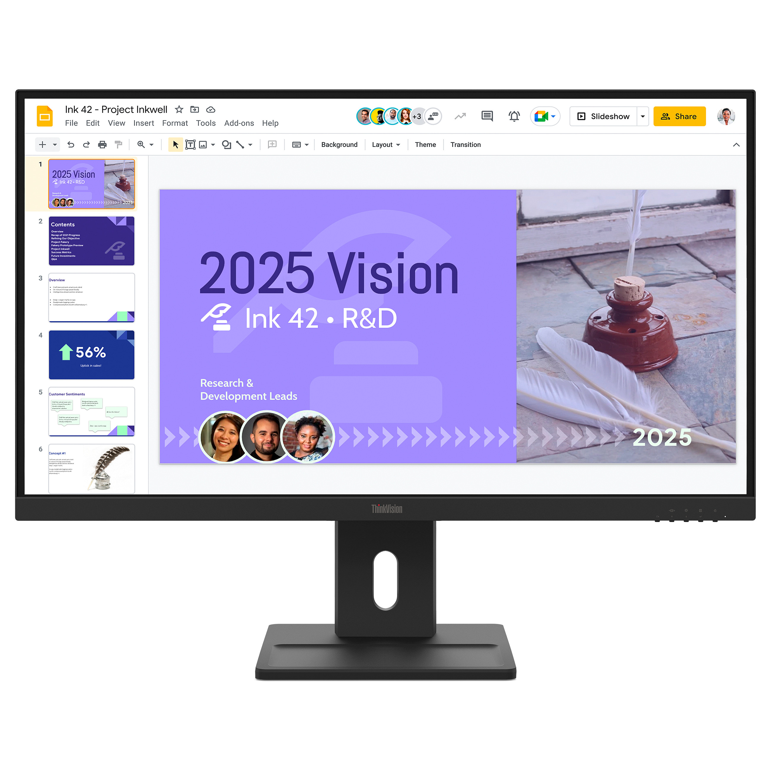 Monitor Lenovo ThinkVision E27Q-40 / 27” / QHD 2K IPS / 100Hz / 6ms / HDMI+DP - Zezë