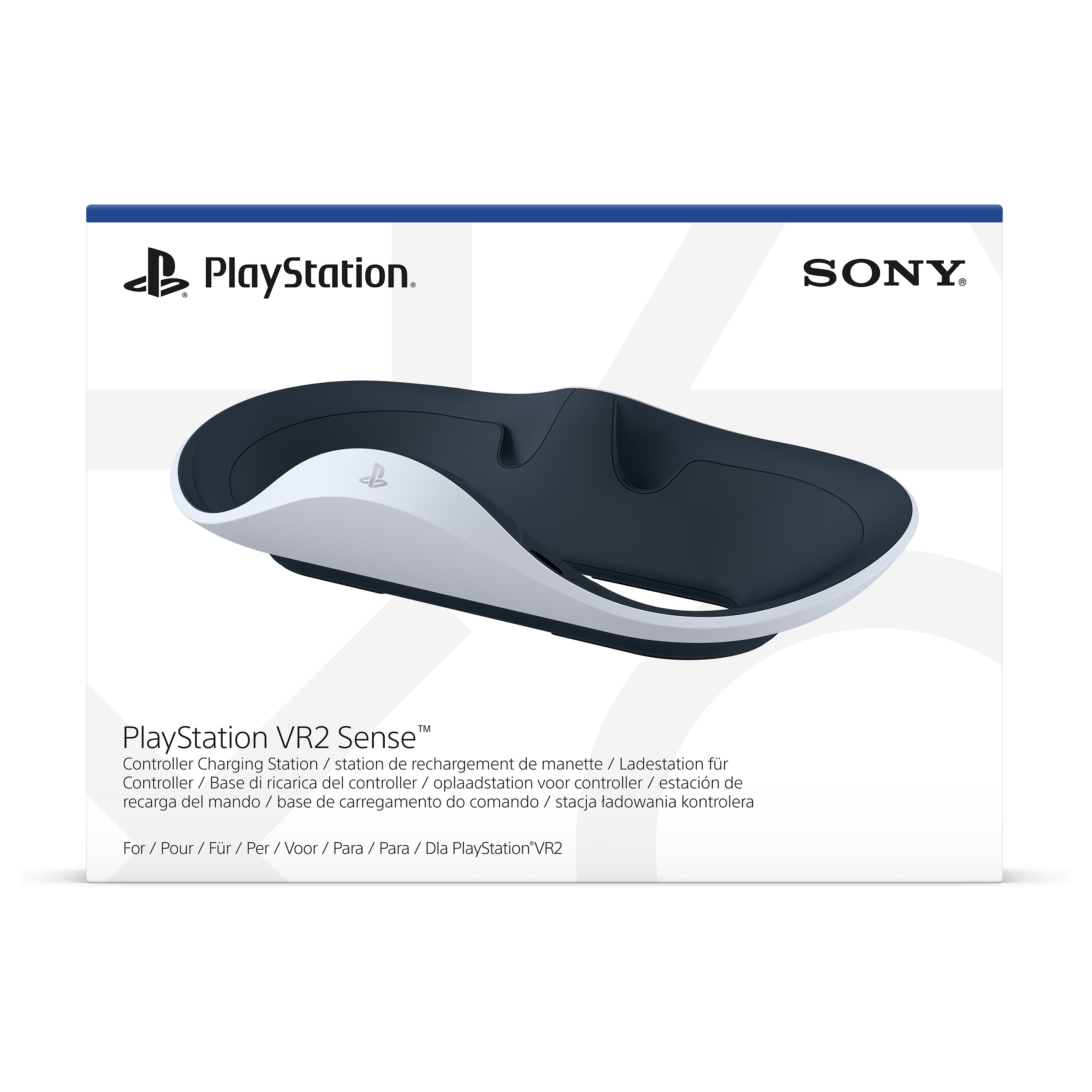 Aksesorë për Konzola Sony PlayStation VR2 Sense Charging Station / Për PS VR2 Sense Controller / PS5 - Zezë/Bardhë 3