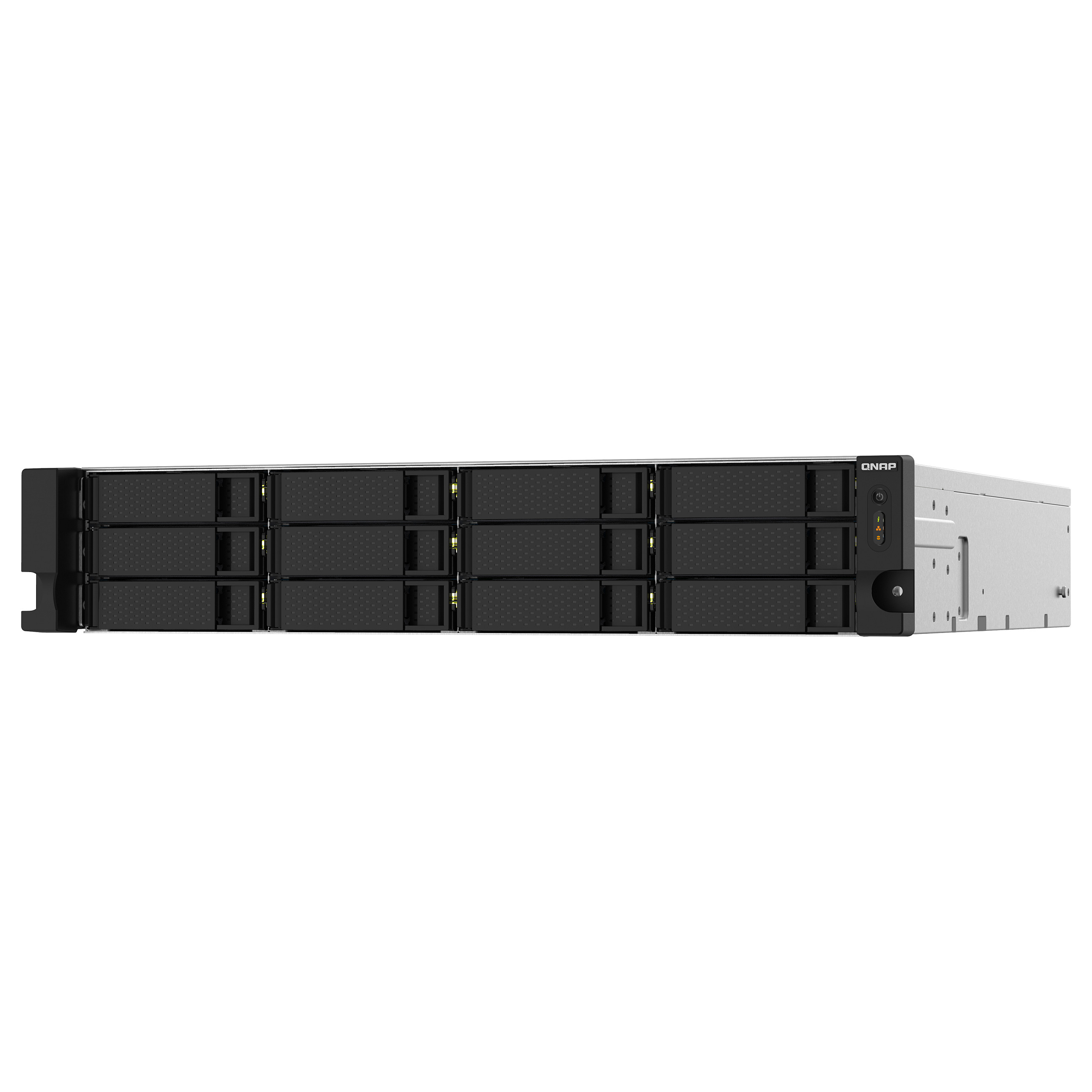 QNAP TS-1232PXU-RP 12-Bay Rackmount NAS Server – ARM Cortex-A57, 4GB DDR4, 10GbE SFP+, Redundant PSU 4