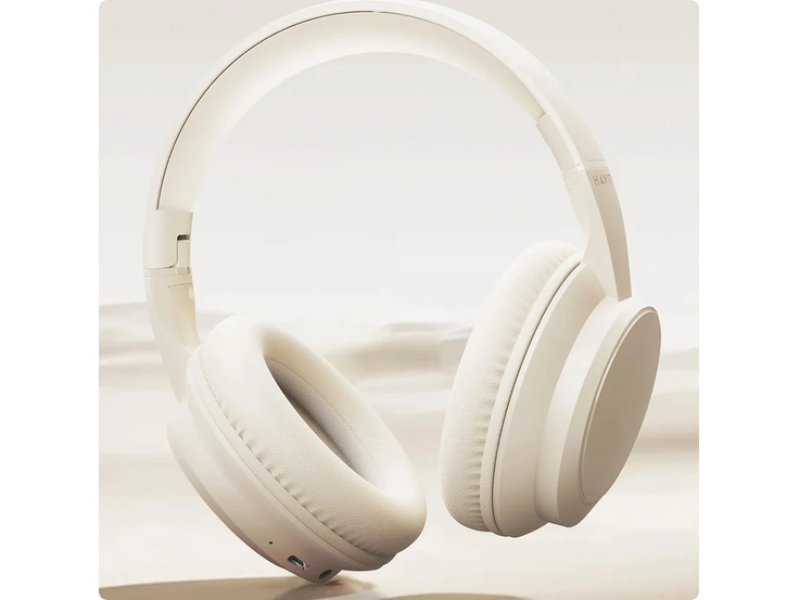Kufje pa kabllo HAVIT H619BT / Bluetooth 5.4 + 3.5mm / 40mm / ENC / Mikrofon – Krem 4