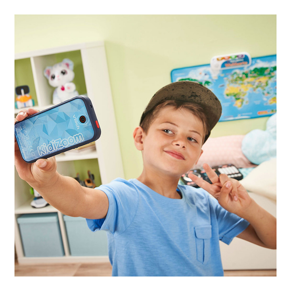 Lodra VTech KidiZoom Snap Touch, 2.4", LCD Touchscreen, Dual Camera 2MP, Bluetooth - Zezë thumbnail 4
