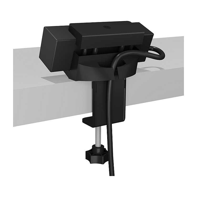 ICY BOX Table Mount for HUB & Power Strips – Black thumbnail 4