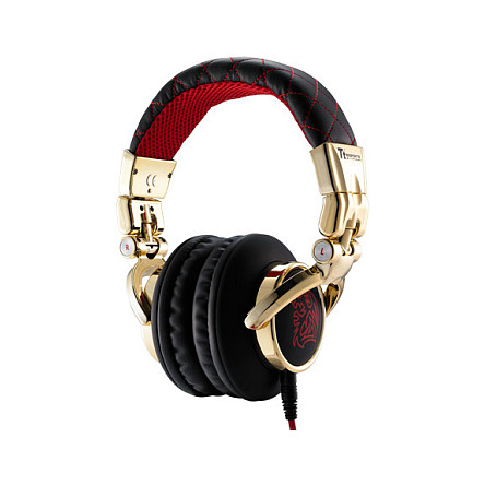 Kufje me kabllo Tt eSPORTS DRACCO Signature, Gaming, 50 mm, 3.5 mm, 10–22000 Hz, 1.5 m - Zezë/Ari/E kuqe