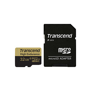 Kartë Memorie SD CARD 32GB Transcend microSDHC/SD + Adapter thumbnail 5