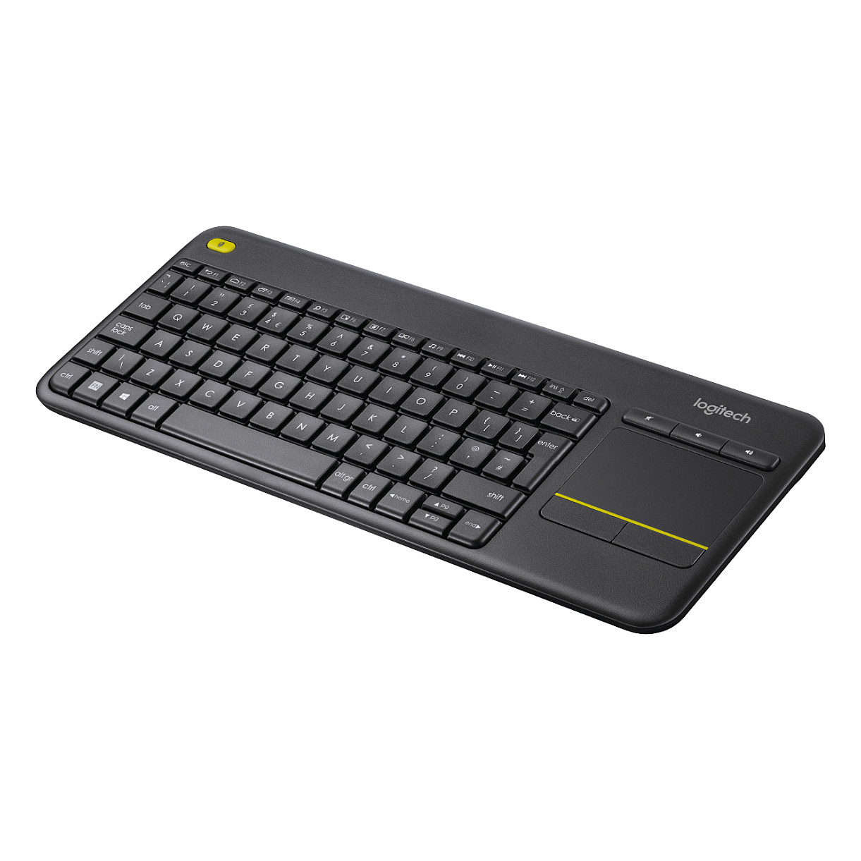 Tastierë Pa kabllo Logitech K400 Plus / QWERTY US - Zezë