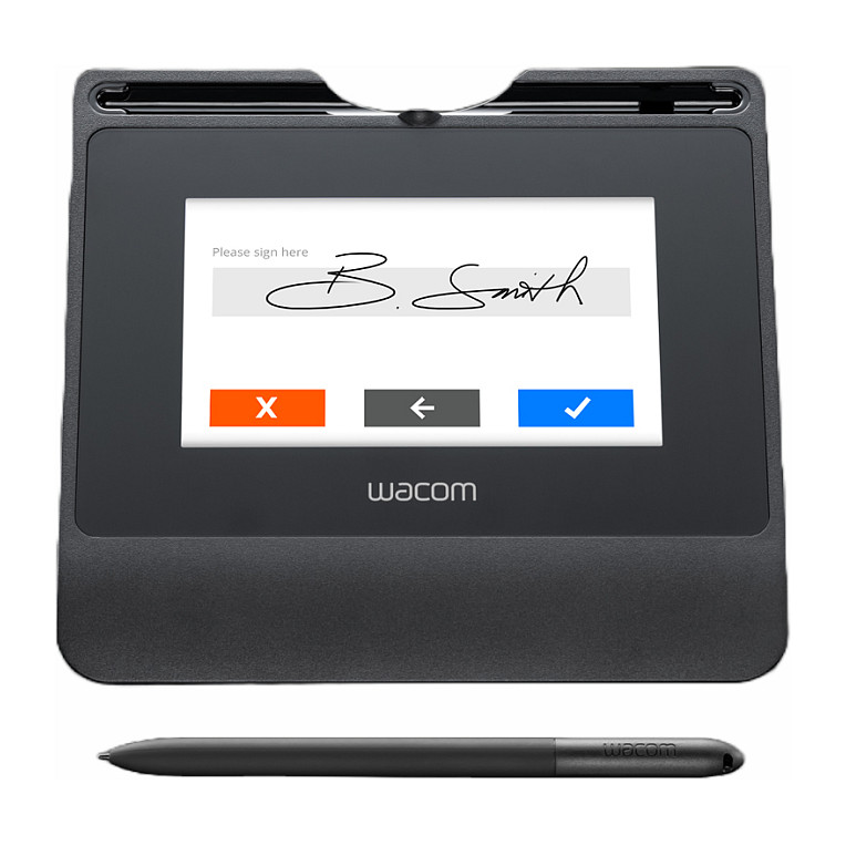 Tablet për Nënshkrime Wacom STU-540 / LCD 5" / 800 × 480 / EMR / 1024 Nivele Presioni / USB – Zezë 4