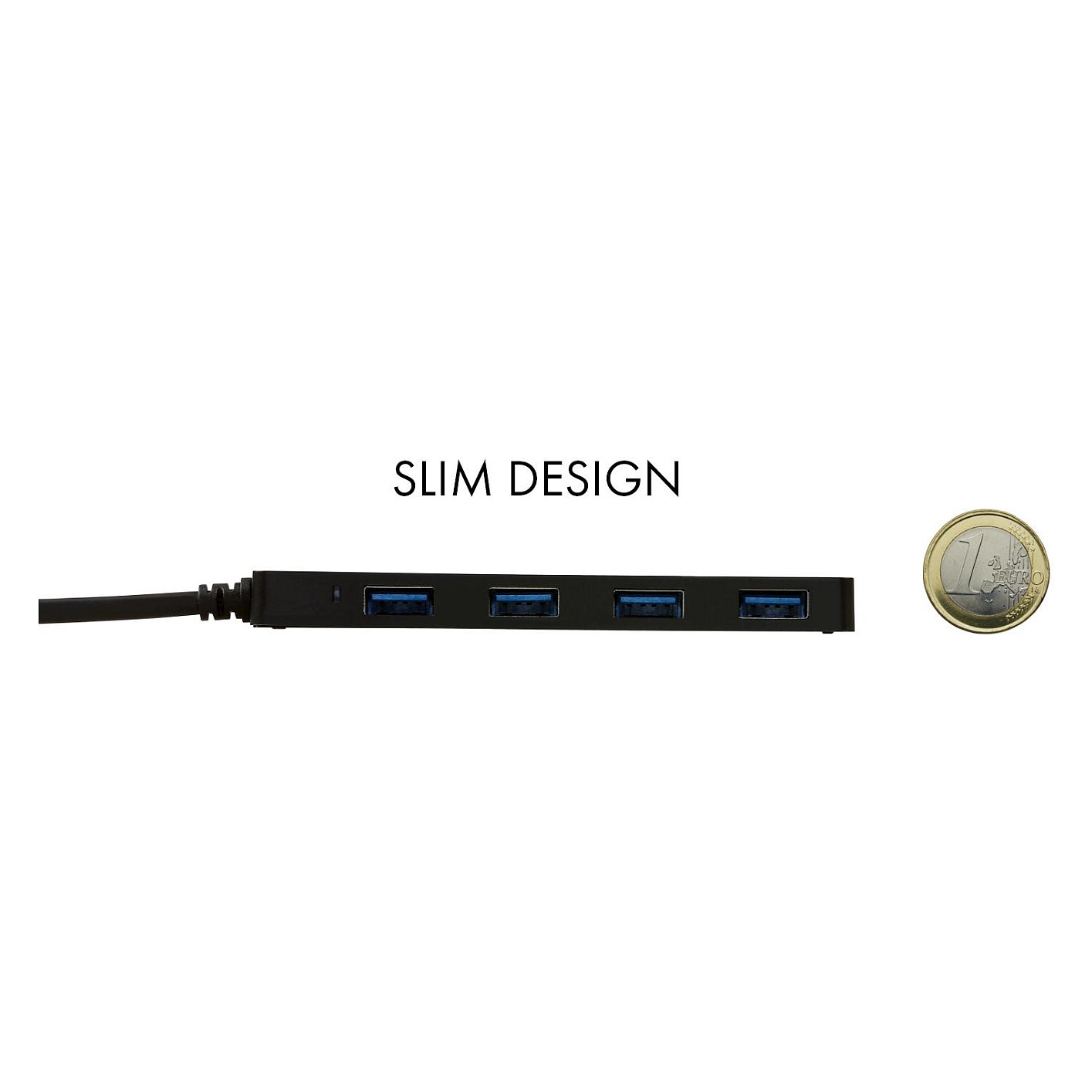 Hub D I-TEC USB-C SLIM, 4 porte thumbnail 4