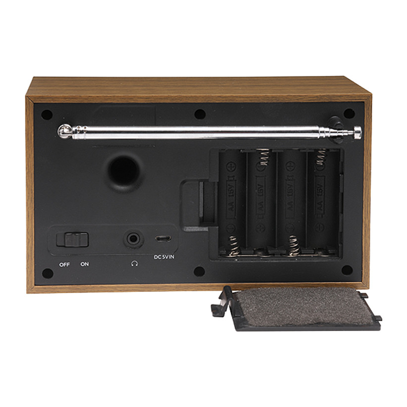 Radio DAB+ Denver DAB-46, FM, 2 W, Ekran LCD, Antenë Teleskopike – Gri e errët 3