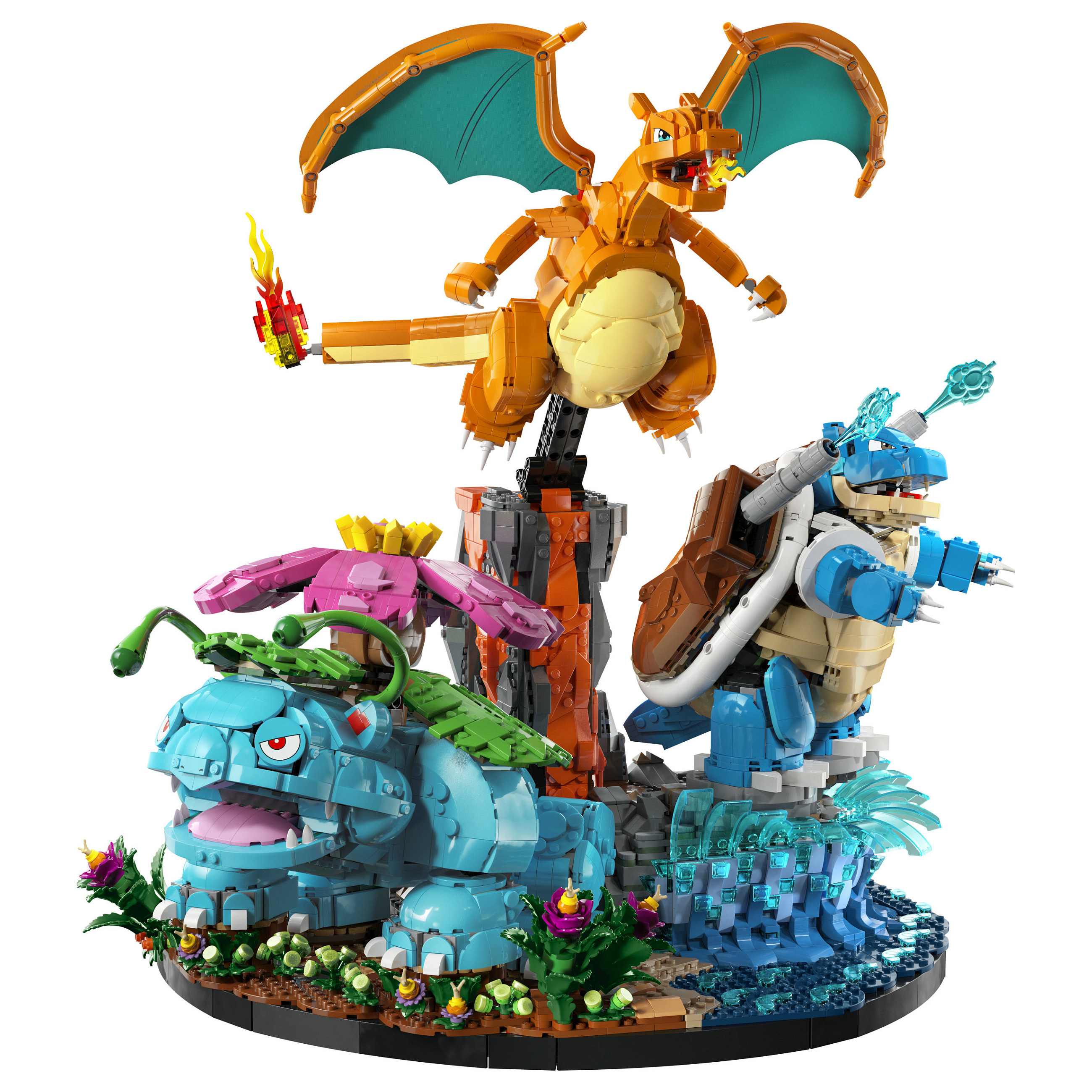 LEGO Pokémon Venusaur, Charizard and Blastoise 72153 thumbnail 2