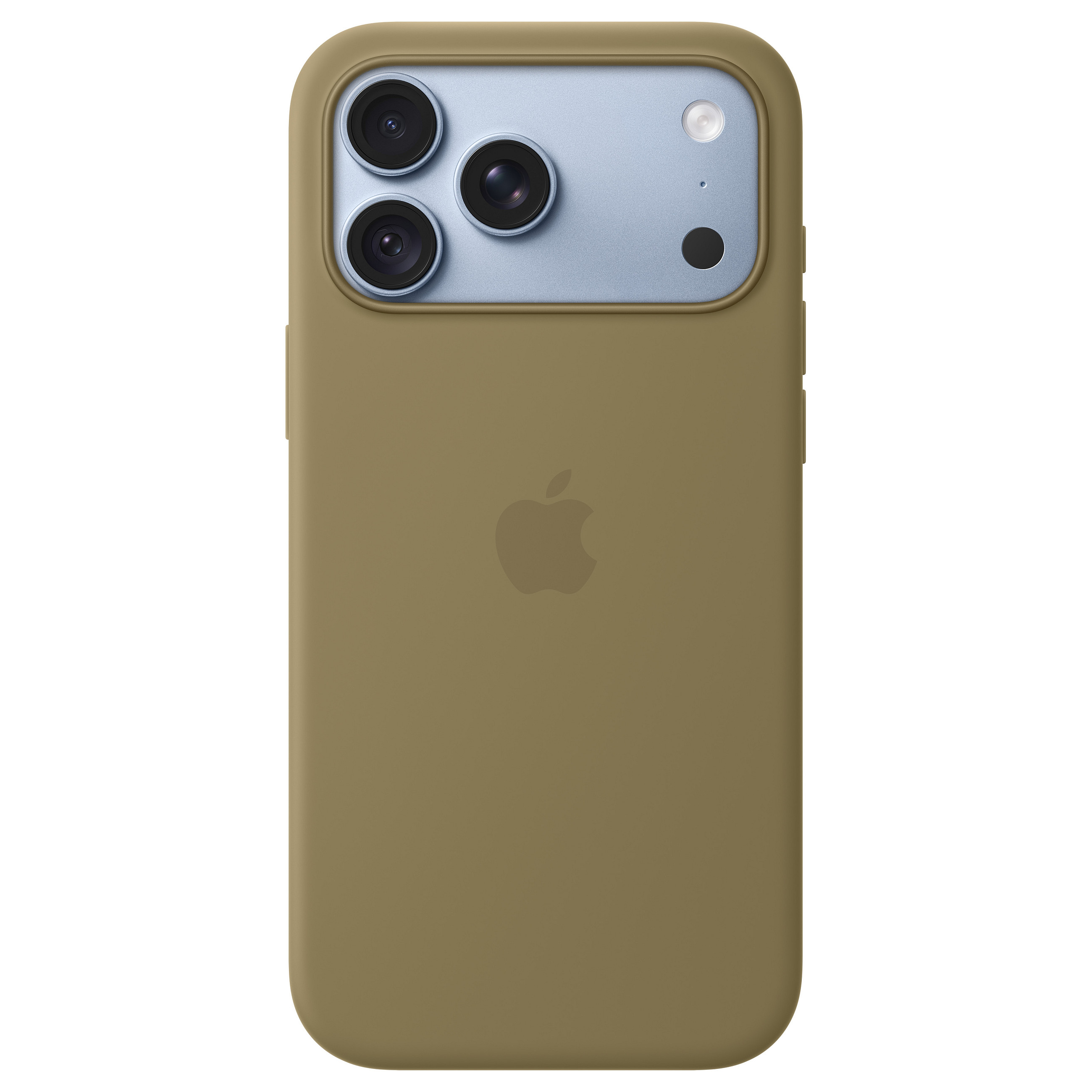 Case për Telefon Apple Silikon, MagSafe, iPhone 18 Pro Max - Olive thumbnail 3