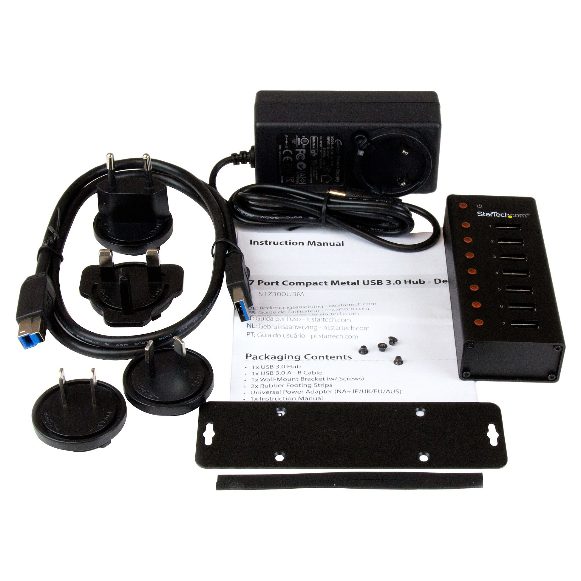 Hub StarTech USB-B to 7xUSB-A thumbnail 5
