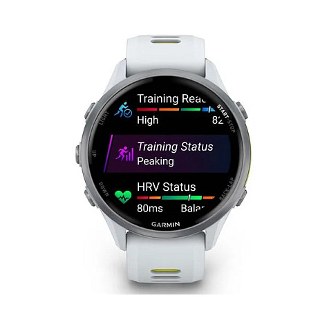 Orë e mençur Garmin Forerunner 970 Android Titanium / 47mm - Bardhë/Verdhë thumbnail 6