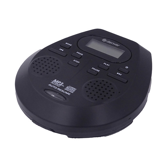 CD Player Portativ Denver DMP-395B, MP3, LCD, 3.5 mm – Zezë 2