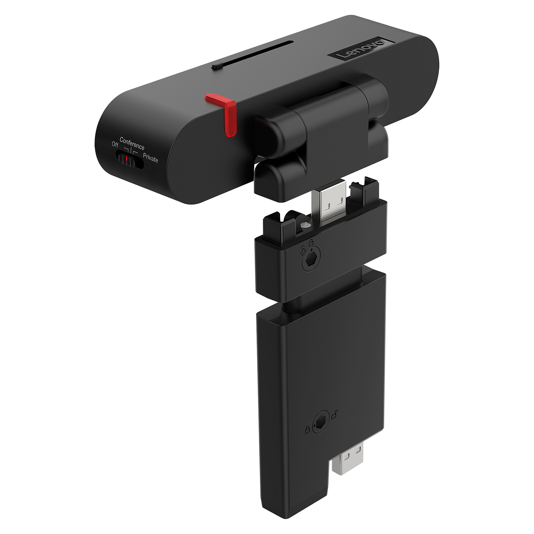 Webcam Lenovo ThinkVision MC60 / for Monitor / Short Stack P24h‑30 / P24q‑30 / T34w‑30 / P49w‑30 – Zezë 7