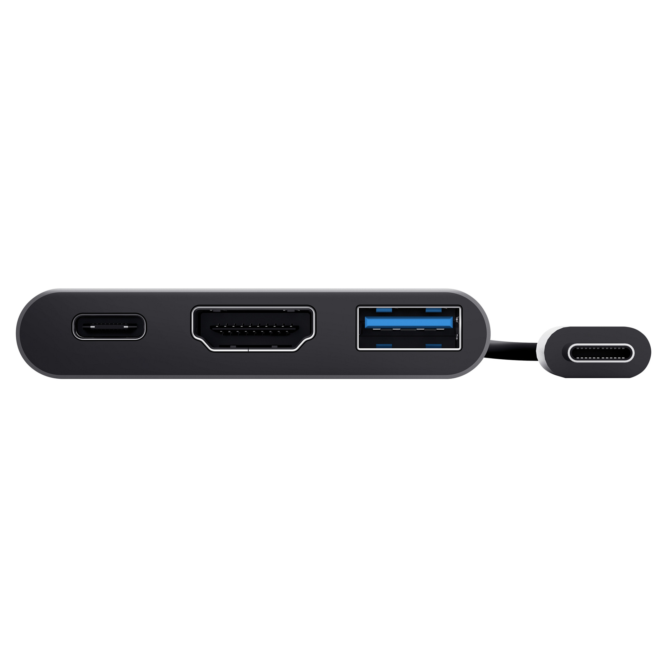 Adapter Trust Dalyx 23772, USB-C, HDMI, USB-A, USB-C PD 100W, 5Gbps, 10cm - Zezë 4