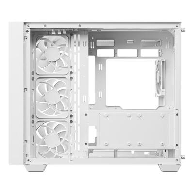 Kasë DeepCool CG530U 4F / ATX Mid-Tower / Xham i Lakuar Panoramic / 4x120mm ARGB / USB Type-C / Dual-Chamber – Bardhë 4