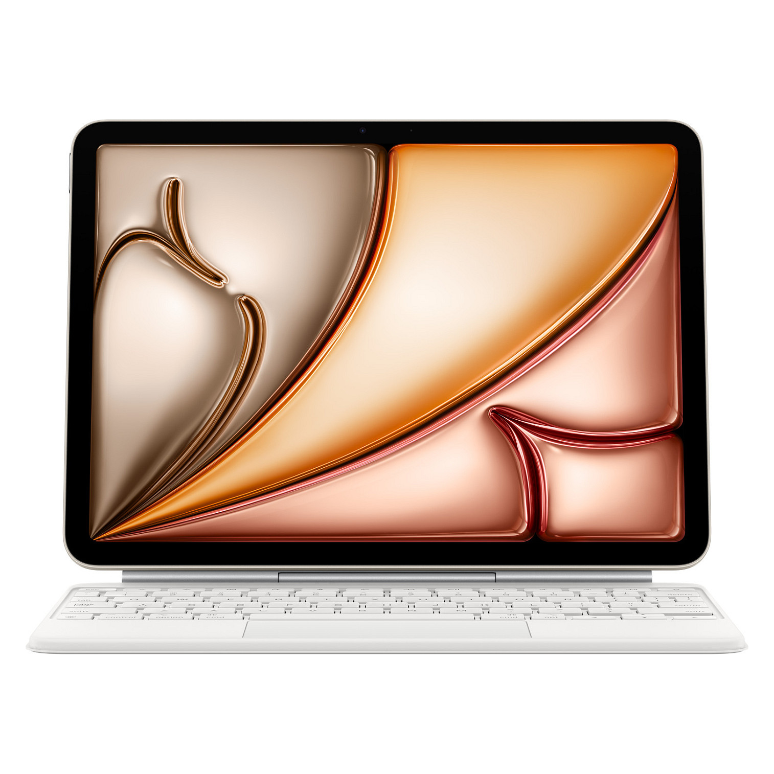 Apple Magic Keyboard për iPad Air 11" M3 / German Layout - Bardhë