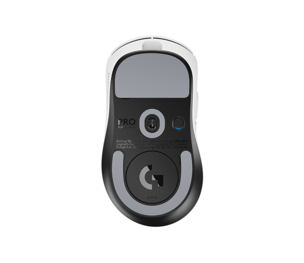 Maus Gaming Logitech G Pro X Superlight 2 Dex Mouse – Bardhë thumbnail 4
