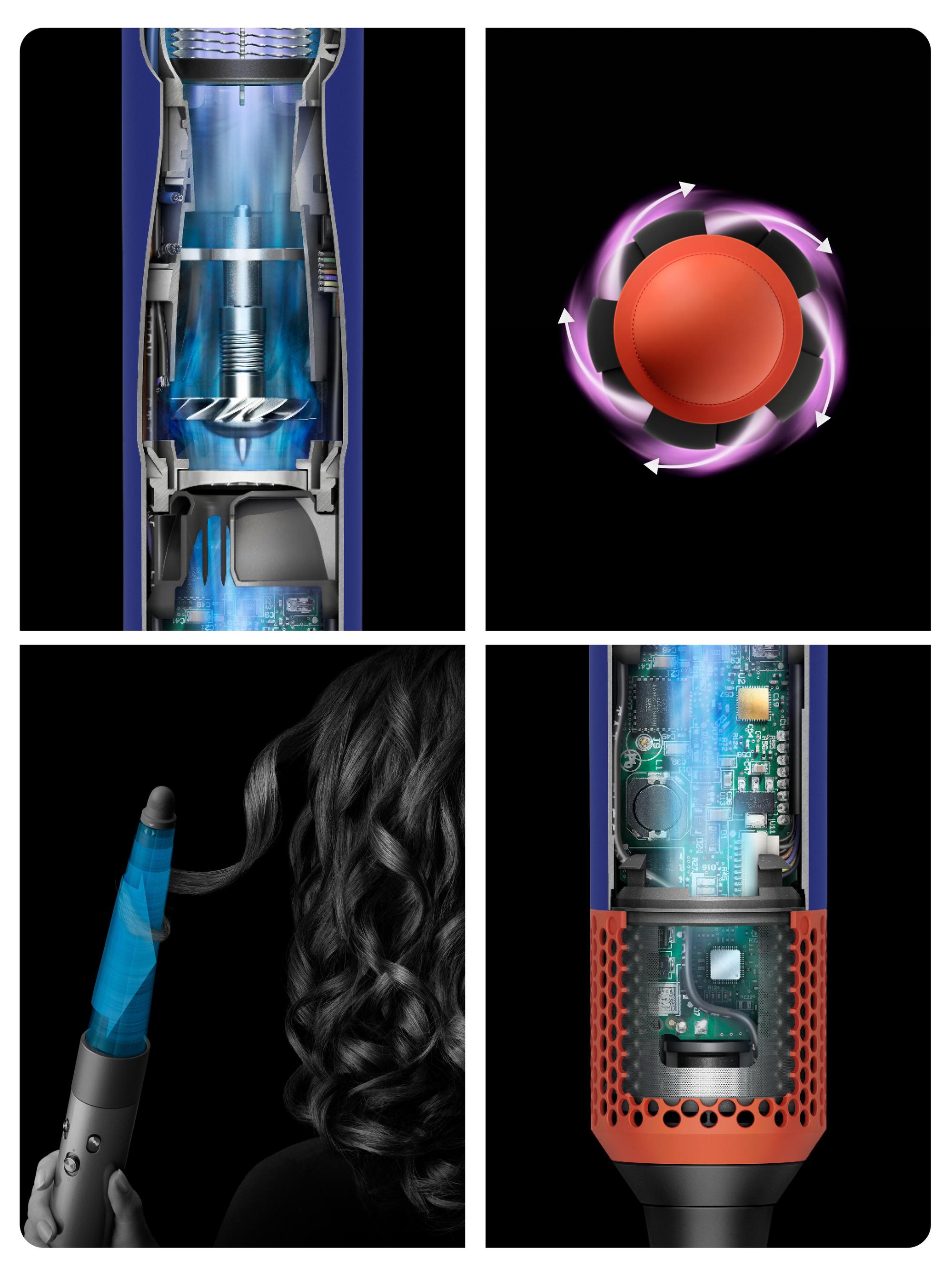 Stilues për flokë Dyson Airwrap i.d. Curly+Coily / 533736-01 – Portokalli/Gjelbër 5
