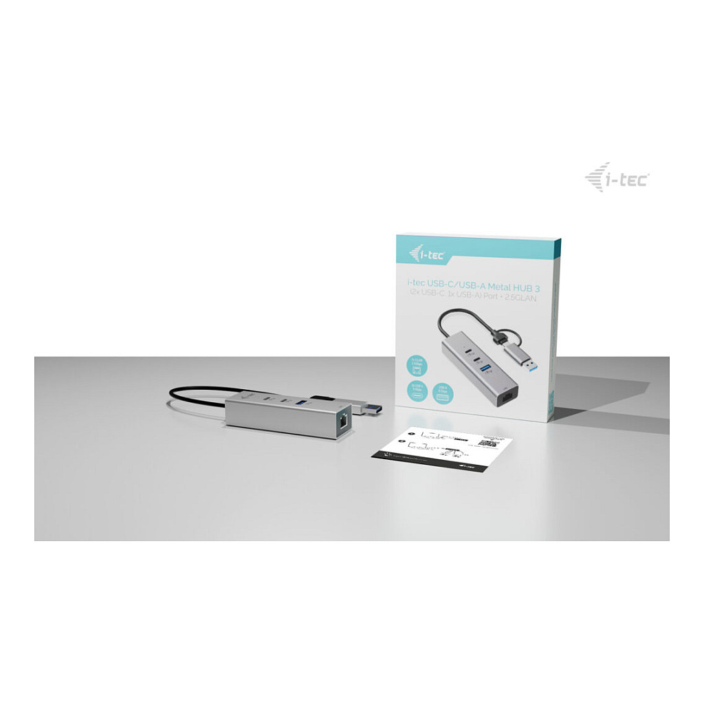 i-Tec - hub - 3 ports 5