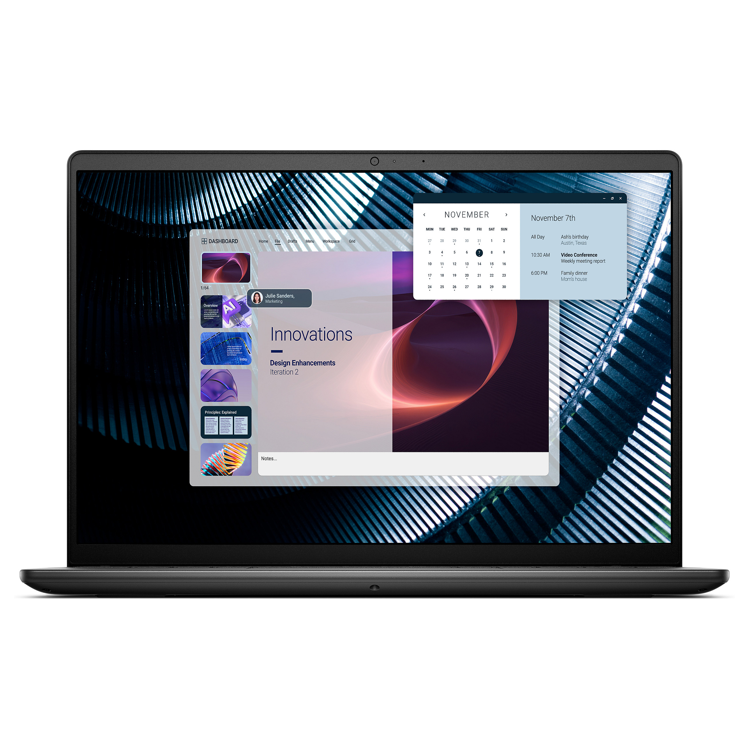 Laptop Dell Pro 14 Essential PV14250 / Core 7 150U / 16GB DDR5 / 1TB / 14" Full HD+ IPS / Intel Graphics / DE - Zezë thumbnail 2