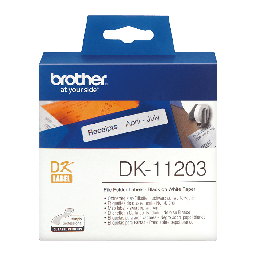 Toner Brother / DK11203 / Folder Index Labels / Adhesive Labels thumbnail 3