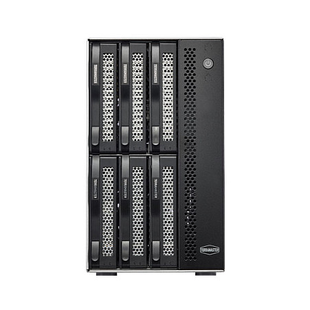 Këllëf TerraMaster D6-320, 6 Bay SATA, USB-C 3.2 Gen 2 10Gbps - Zezë