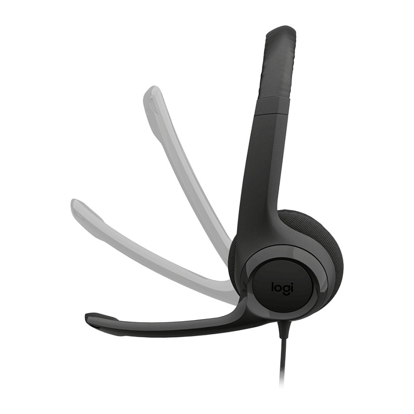 Kufje me kabllo Logitech H390 / On-Ear / USB-A / Stereo / Mikrofon Noise-Cancelling / 30mm - Zezë 4