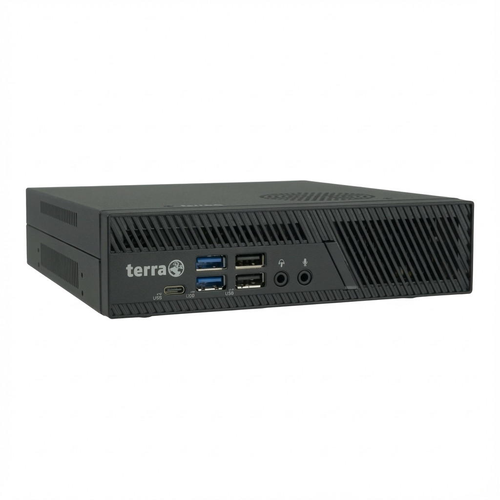 Mini Kompjuter TERRA PC-Mini 6000V6.1 SILENT GREENLINE, Core i5-14400, 16GB DDR5, 500GB, Intel UHD Graphics 730 - Zezë