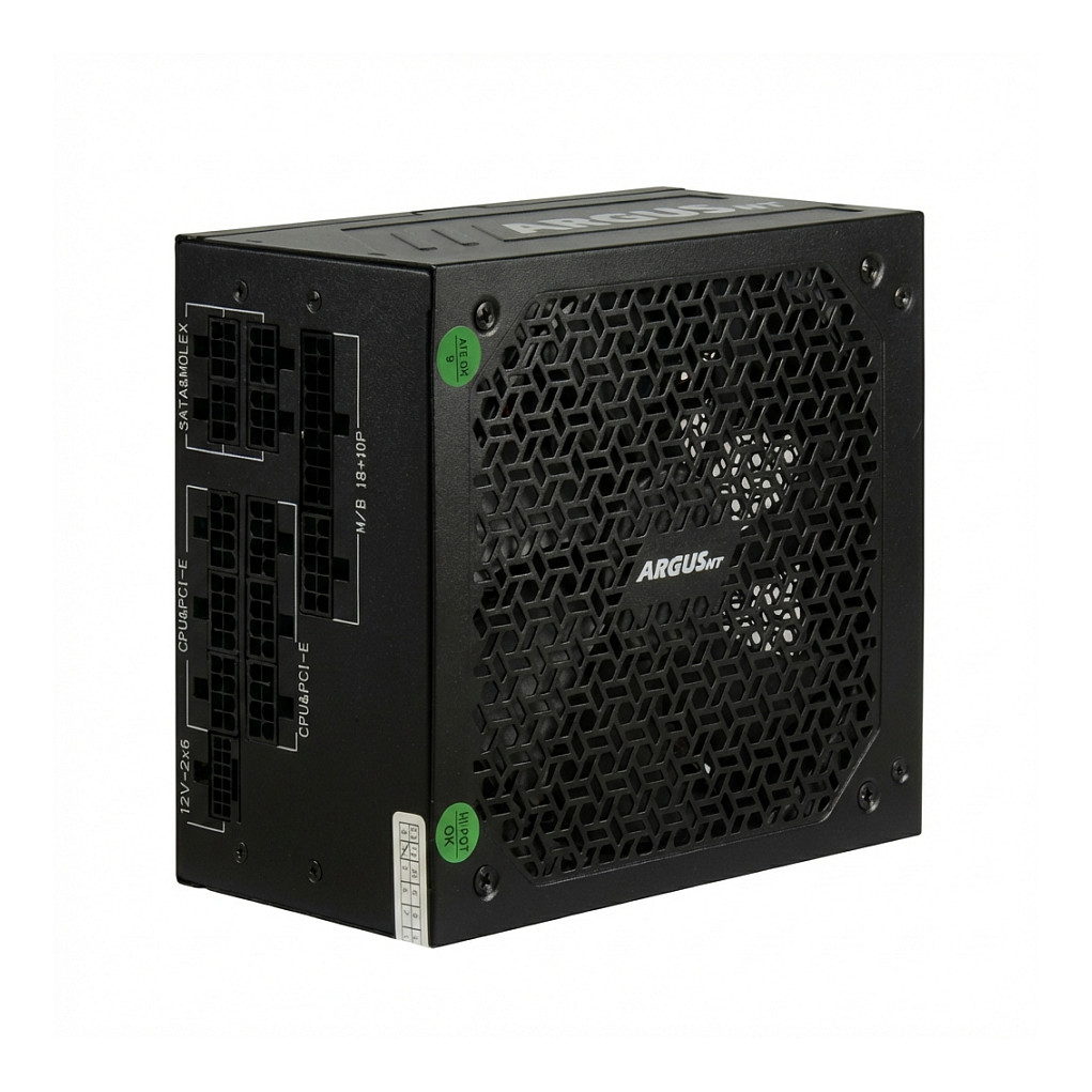 Furnizues Energjie Inter-Tech ArgusNT HA-1000BA4 / 1000W / ATX / 80 PLUS Gold / ATX 3.1 / Fully Modular – Zezë