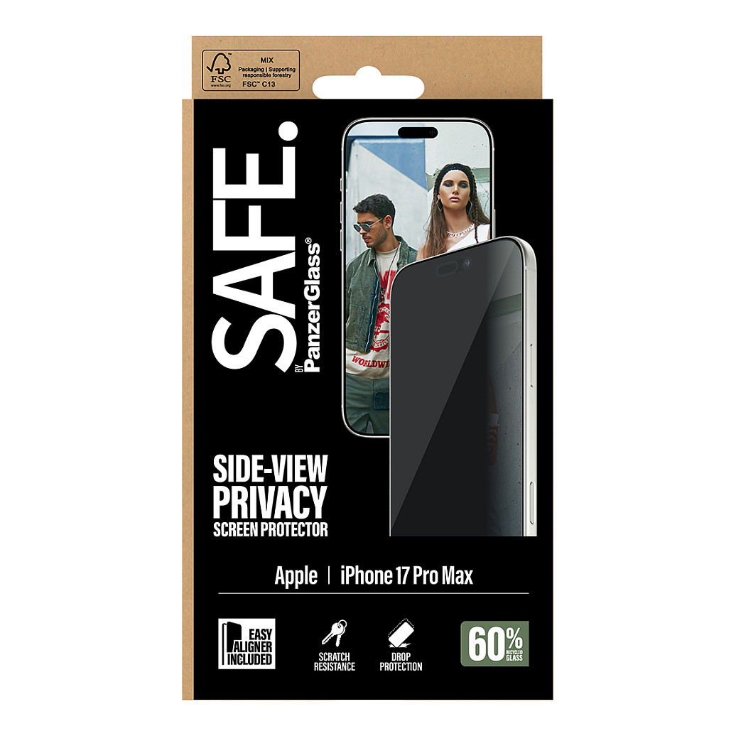 SAFE Privacy Screen Protector for iPhone 17 Pro Max / UWF thumbnail 3
