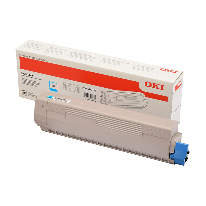 Toner OKI C823 HC / 46443103 – Blu