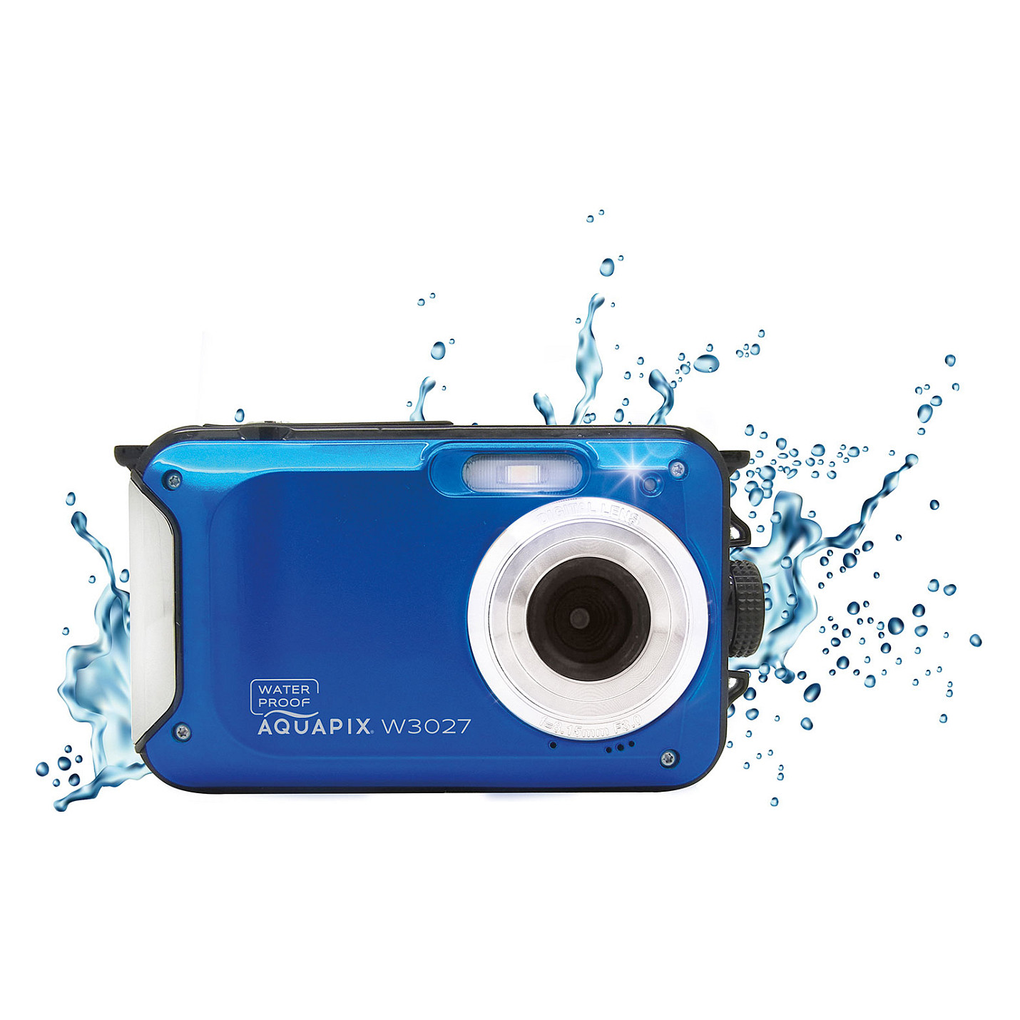 Kamerë digjitale Easypix Aquapix W3027 Wave, 5MP, Full HD, Zoom Digjital 4×, Rezistente ndaj Ujit 3m - Blu 3