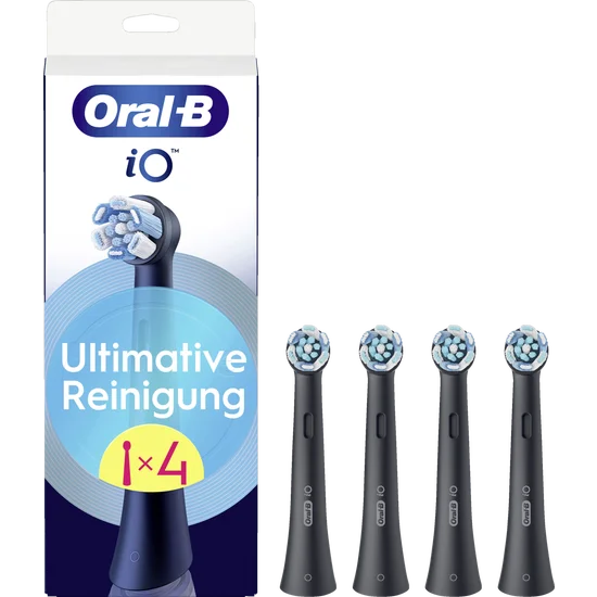 Koka Zëvendësuese për Furçë Dhëmbësh Oral-B iO Ultimative Reinigung / 4 Copë / Fije të Anuar / Pastrim 360° – Zezë 2