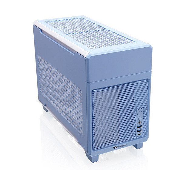 Kasë Mini‑ITX Thermaltake TR100 – Blu e hapur thumbnail 2