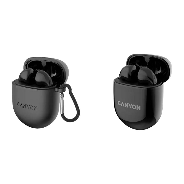 Kufje pa kabllo Canyon CNS-TWS6B / TWS / Bluetooth 5.3 / 13mm / Mikrofon - Zezë 4