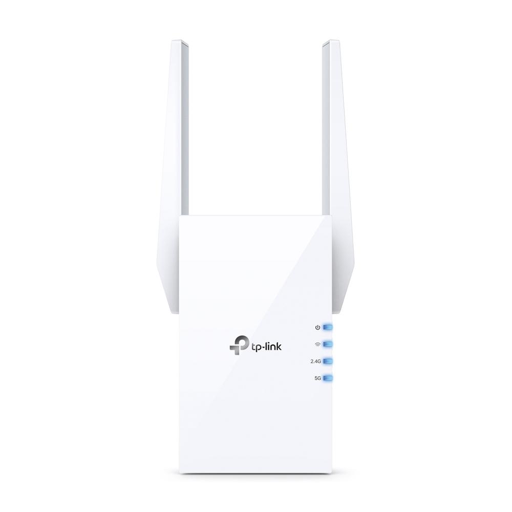 TP-Link RE605X AX1800 Wi-Fi 6 Range Extender – Dual-Band, 1800Mbps, 1× Gigabit Ethernet, OneMesh/EasyMesh, AP Mode, E Bardhë 2