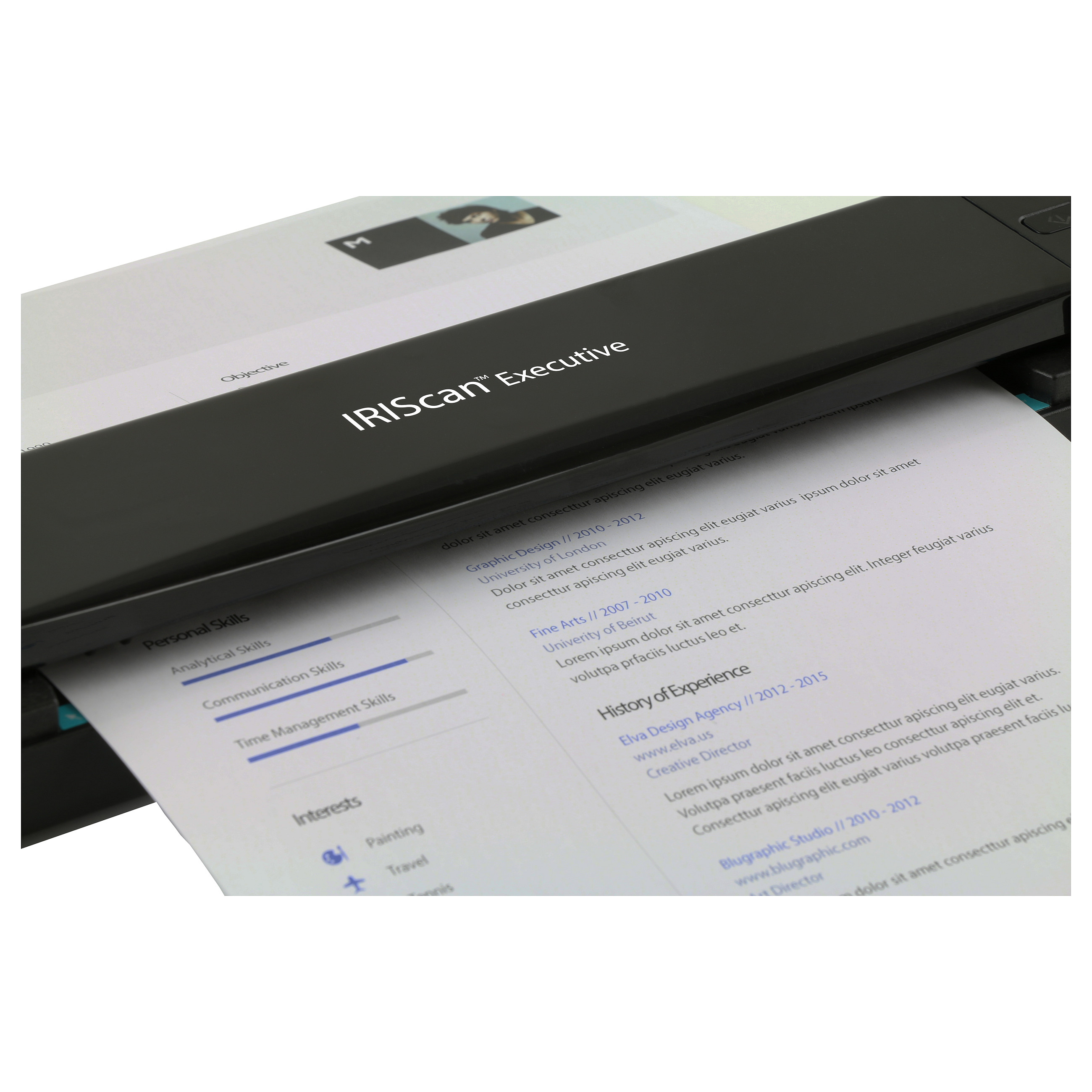 Skaner IRIS Scan Executive 4 Duplex / Win. 600dpi - Zezë thumbnail 6