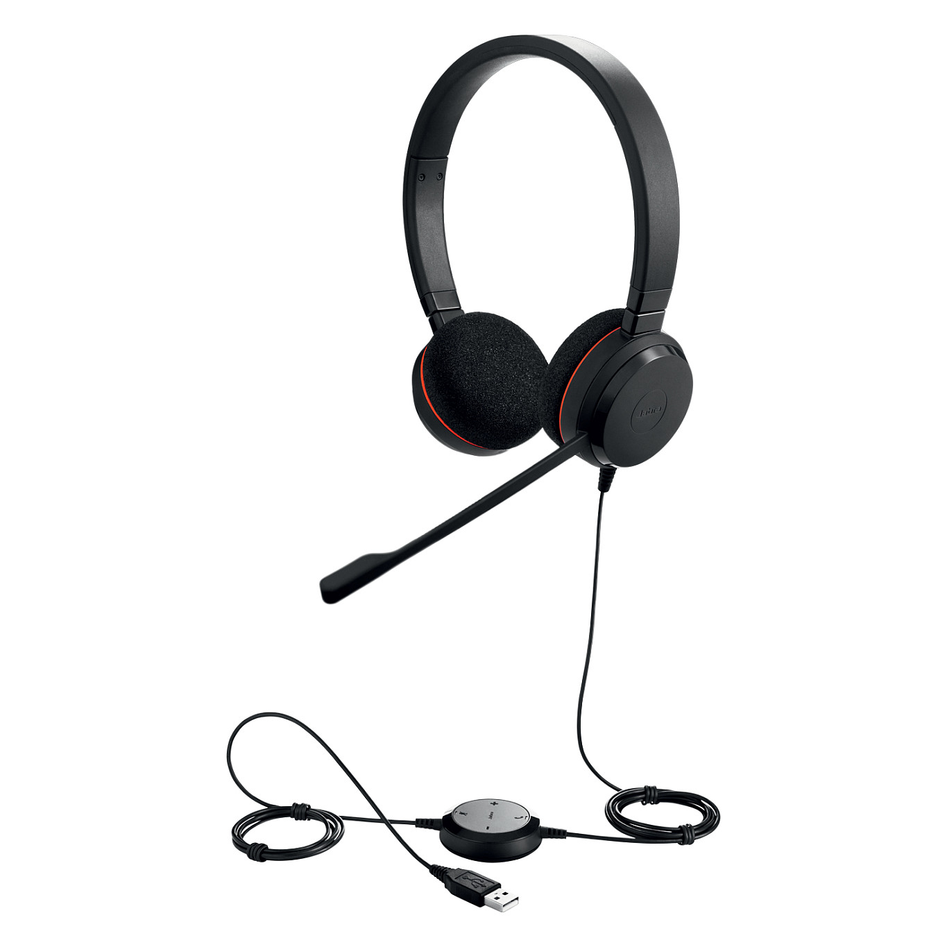 Kufje me kabllo Jabra Evolve 20 MS Stereo / USB-A / 0.95 m - Zezë 2