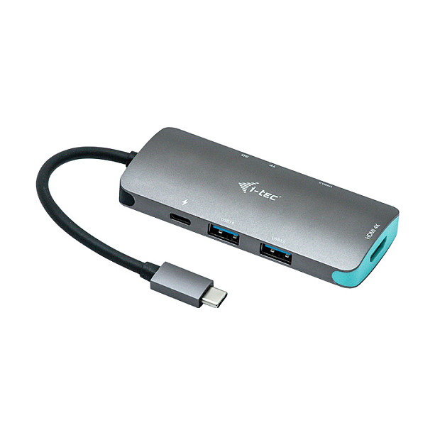 Docking Station I-TEC USB-C Nano / 4K HDMI / PD / LAN / USB - Argjend thumbnail 3