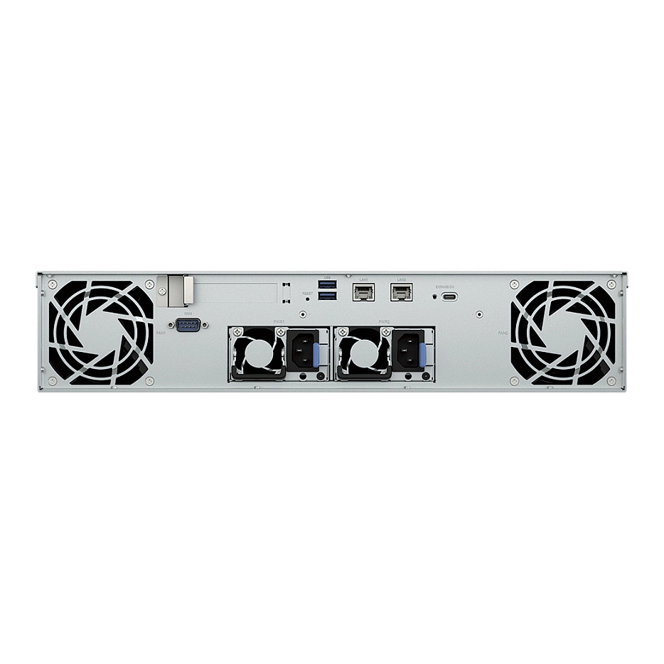 Synology RackStation RS1226RP+, NAS , AMD Ryzen V1500B, 4GB DDR4 ECC, 8 Bay, 2 × 2.5GbE, 2U Rackmount, PSU redundant - Zezë 4