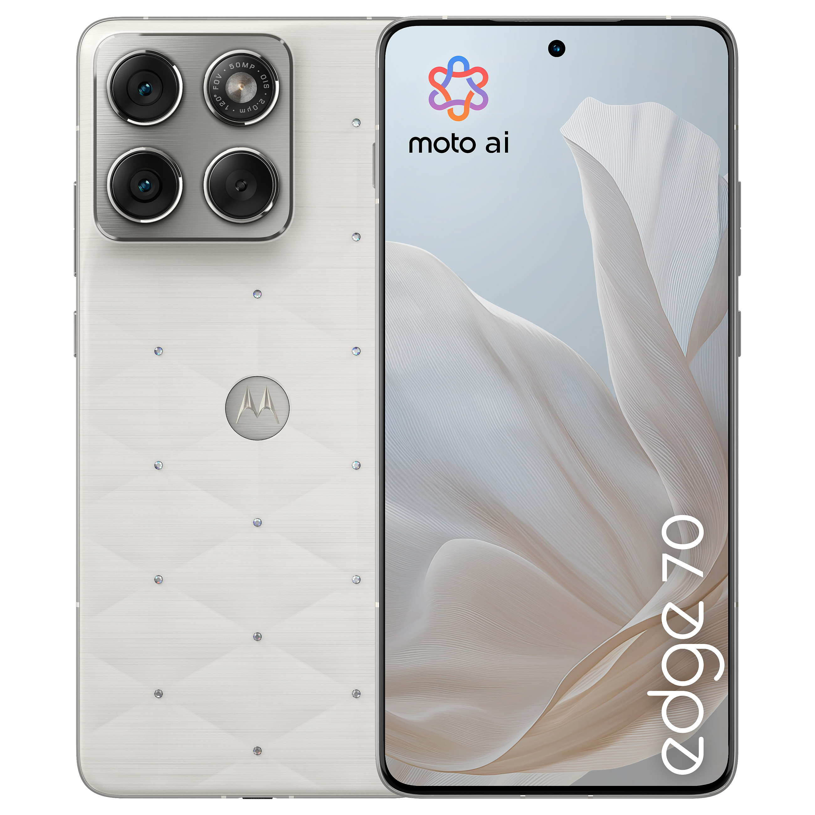 Telefon Android Motorola Edge 70 Dual SIM / 6.67" 2.7K pOLED 120Hz / 12GB / 512GB / 5G – Bardhë