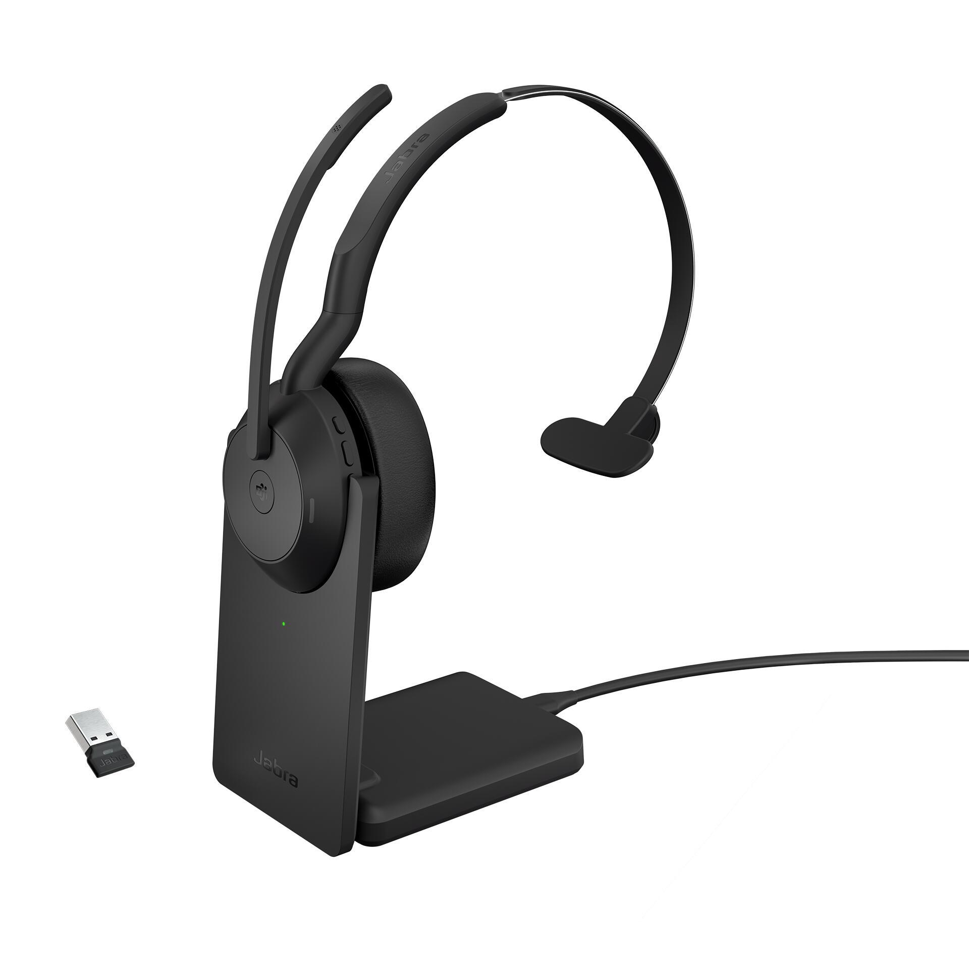 Kufje pa kabllo Jabra Evolve2 85 / EV285M / 28599-999-989 / Bluetooth 5.0 / ANC / Microsoft Teams / USB-A - Zezë 8