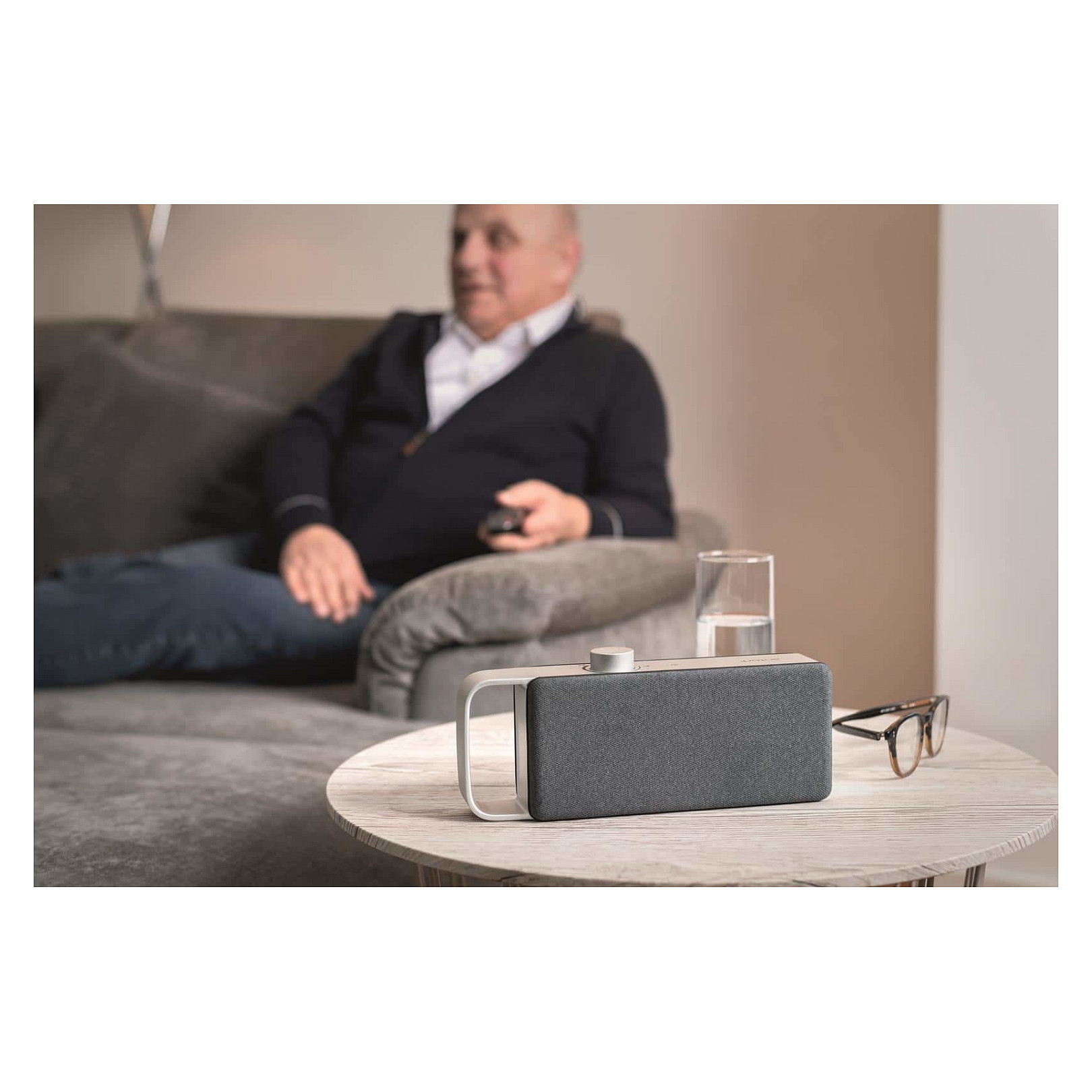 Altoparlant Portativ FALLER OSKAR, 4 W, USB Type-C – Zezë, Argjend 7