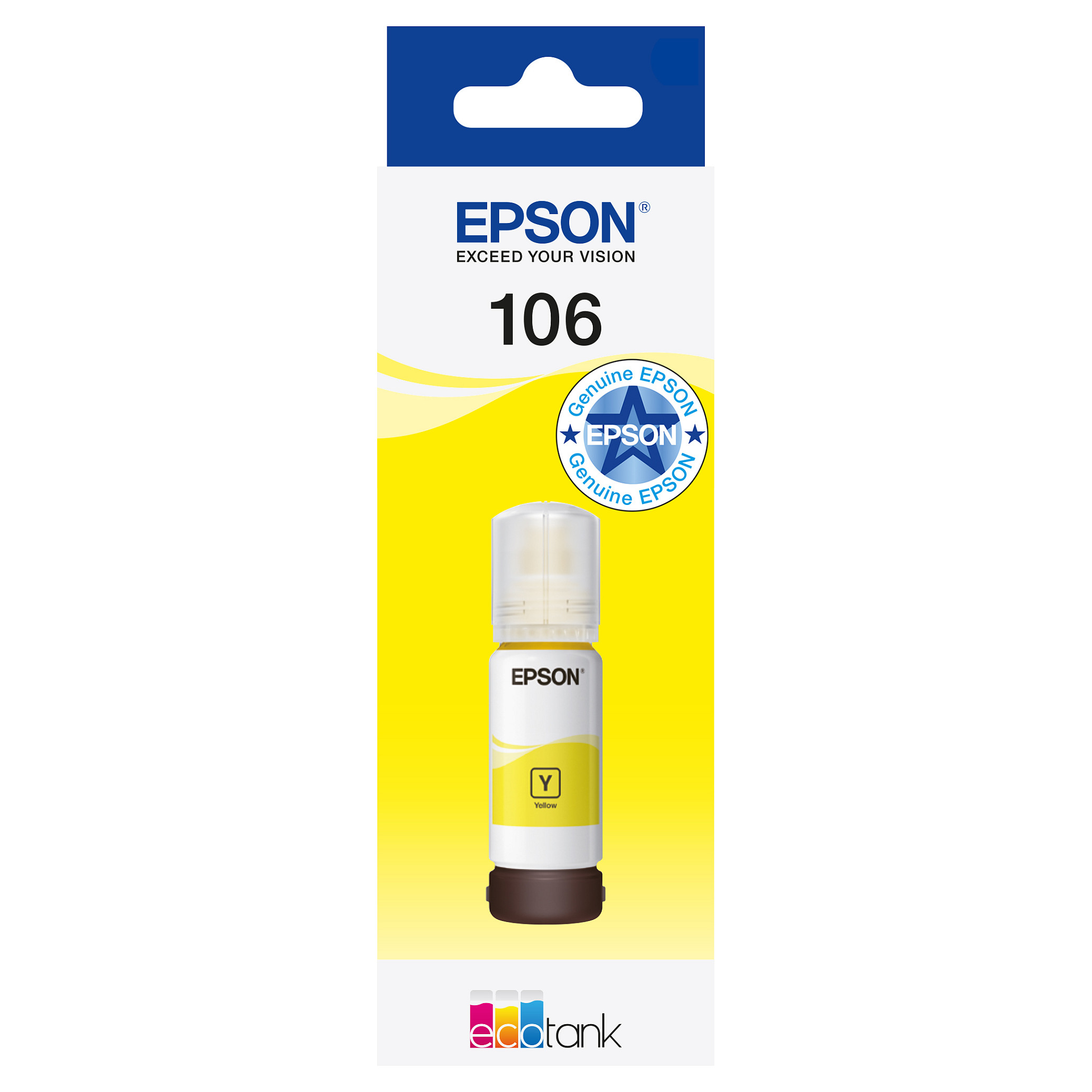 INK Epson 106 EcoTank / 1LB – Verdhë thumbnail 3