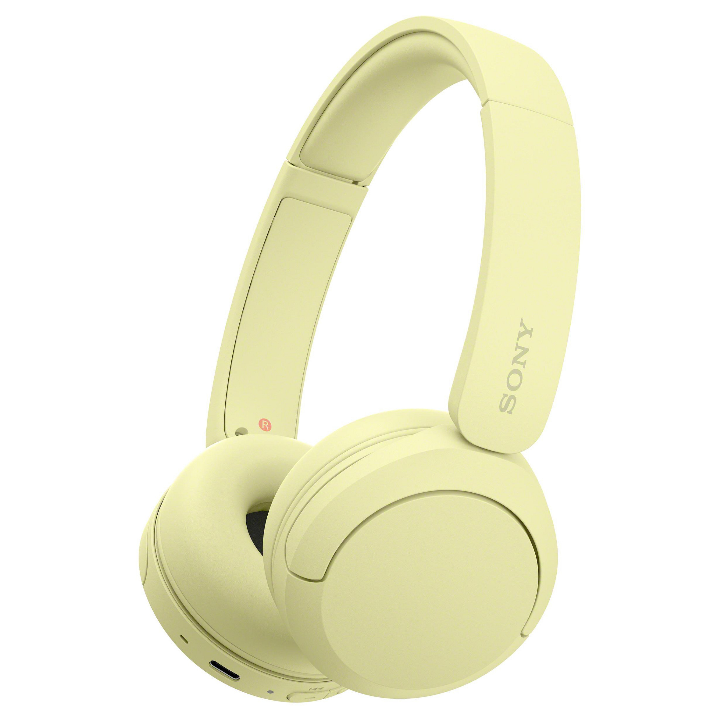 Kufje pa Kabllo Sony WH-CH520 – Verdhë