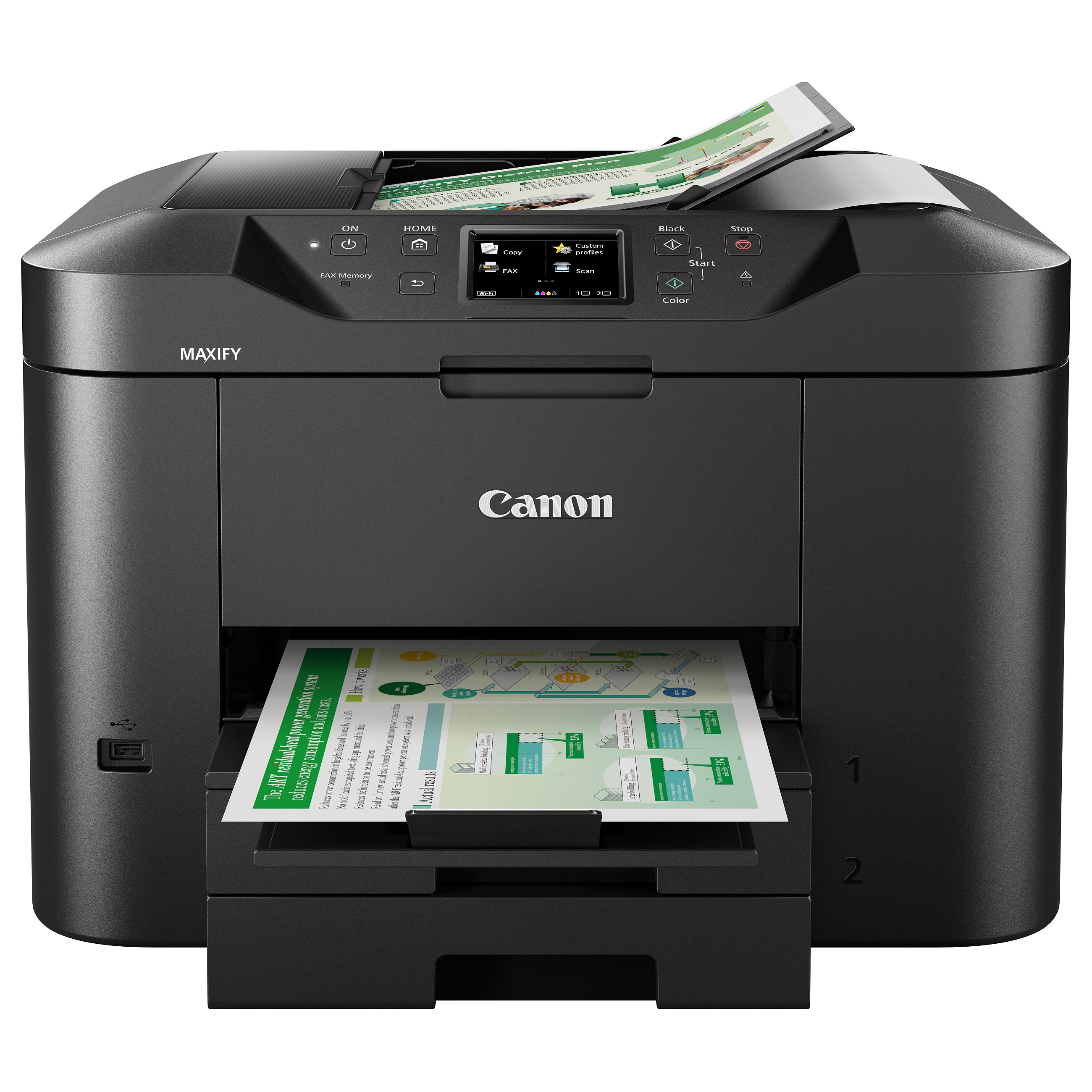Printer Multifunksional Canon MAXIFY MB2750 / 4‑in‑1 / 15.5ppm / Wi-Fi – Zezë thumbnail 5