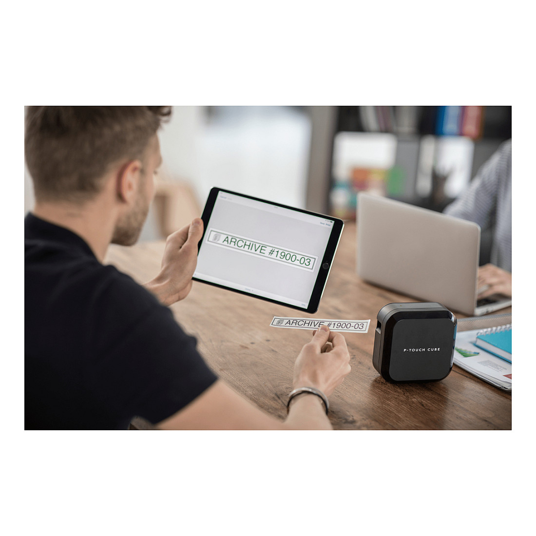 Printer Label me Bluetooth Brother P-Touch Cube Plus PT-P710BT thumbnail 4